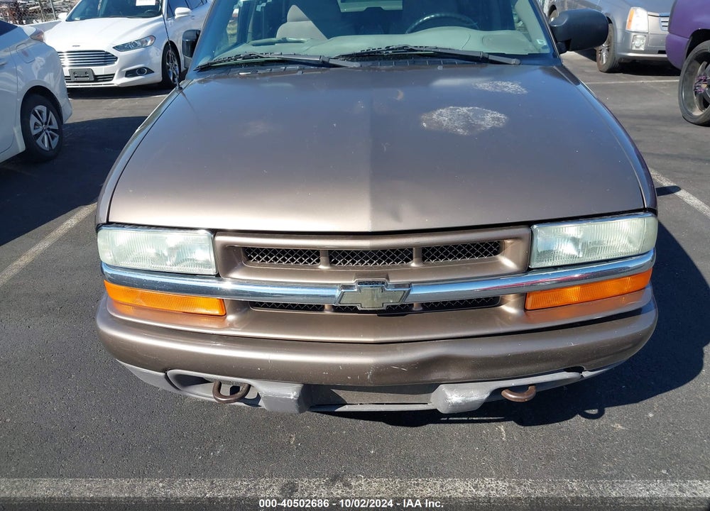 2004 CHEVROLET BLAZER LS VIN: 1GNDT13X54K157192
