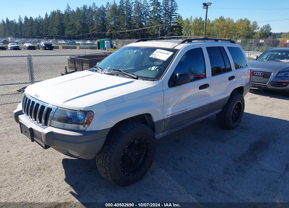 2000 JEEP GRAND CHEROKEE LAREDO VIN: 1J4GW48N0YC199303