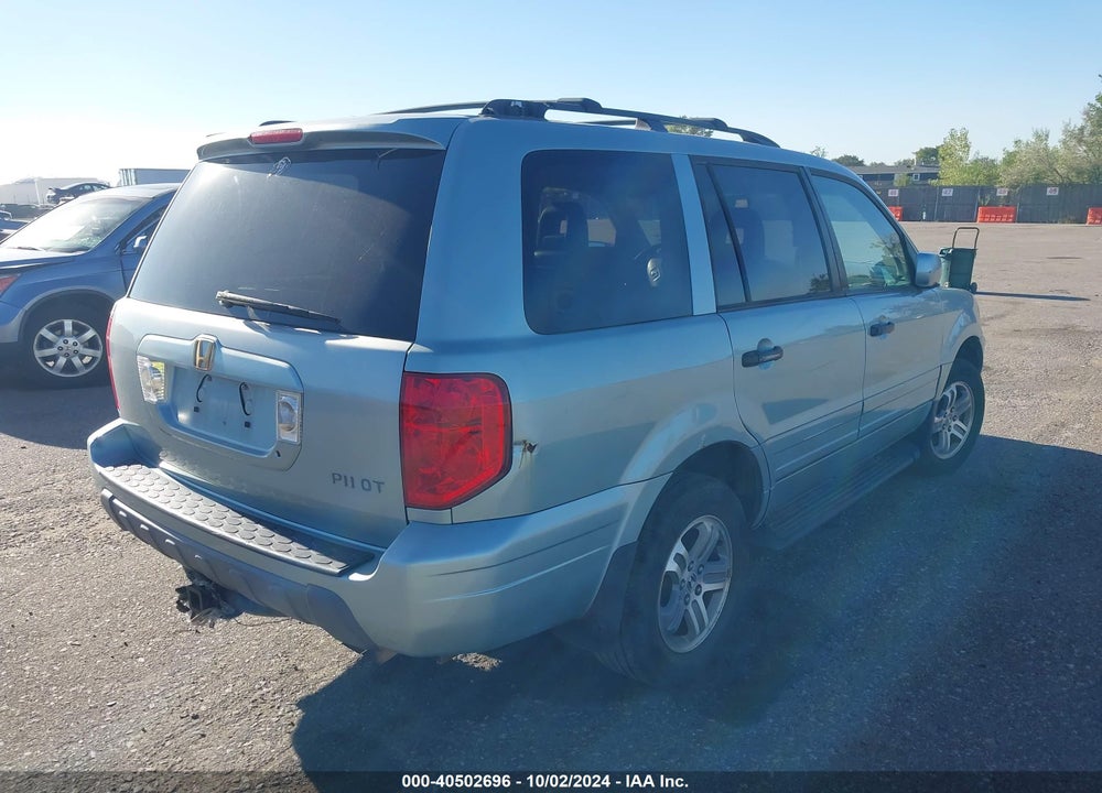 2003 HONDA PILOT EX-L VIN: 2HKYF185X3H551227