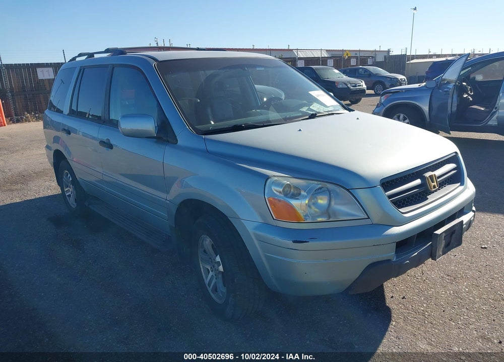 2003 HONDA PILOT EX-L VIN: 2HKYF185X3H551227