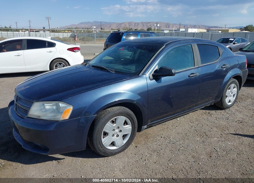 2008 DODGE AVENGER SE VIN: 1B3LC46K78N583137