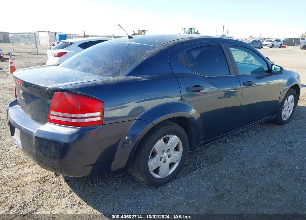 2008 DODGE AVENGER SE VIN: 1B3LC46K78N583137