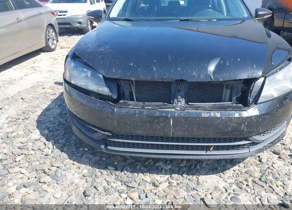 2012 VOLKSWAGEN PASSAT 2.5L SE VIN: 1VWBP7A3XCC052290