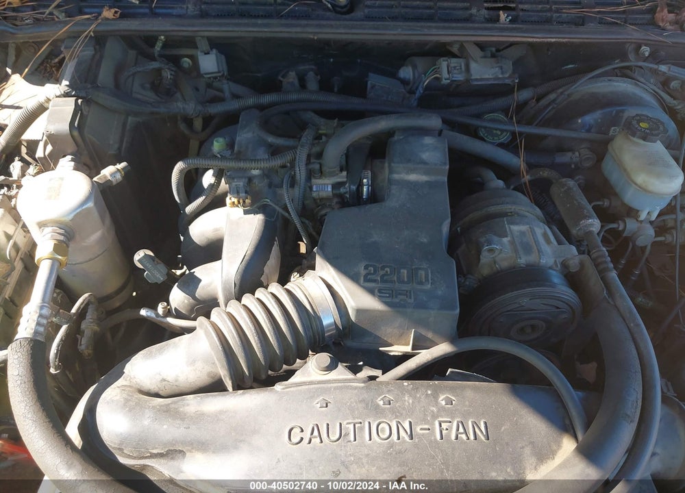 2002 CHEVROLET S-10 LS VIN: 1GCCS145828109829