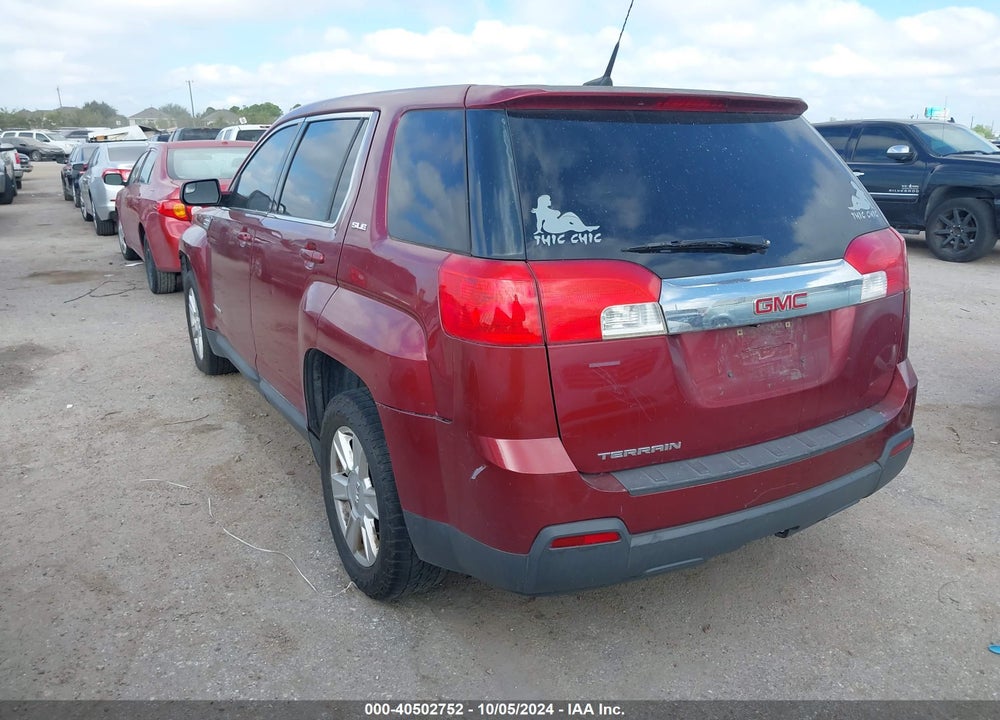 2012 GMC TERRAIN SLE-1 VIN: 2GKALMEK4C6322069