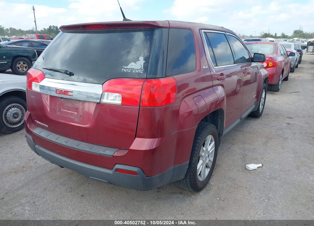 2012 GMC TERRAIN SLE-1 VIN: 2GKALMEK4C6322069