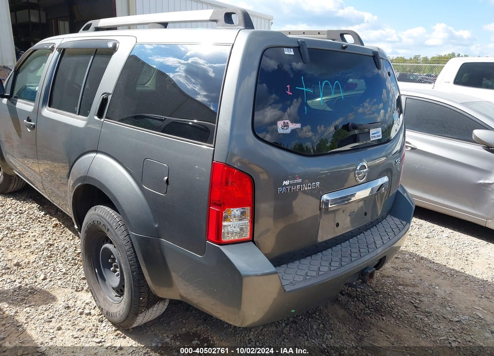 2009 NISSAN PATHFINDER S VIN: 5N1AR18U19C606938
