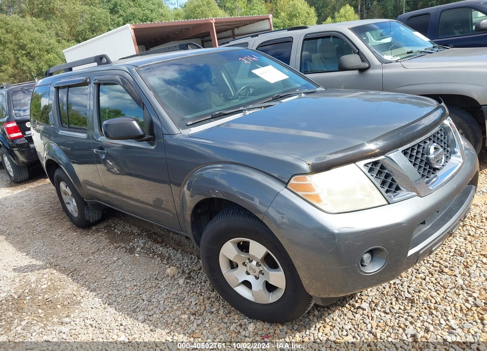 2009 NISSAN PATHFINDER S VIN: 5N1AR18U19C606938