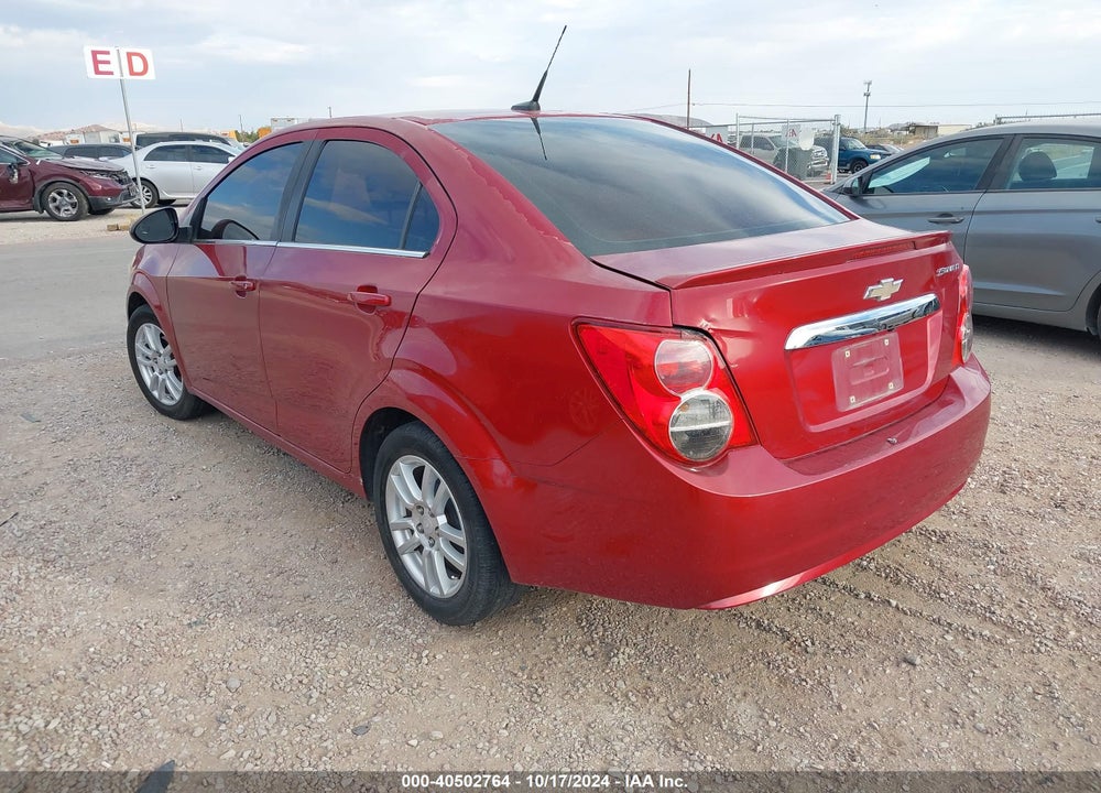 2014 CHEVROLET SONIC LT AUTO VIN: 1G1JC5SH7E4146819