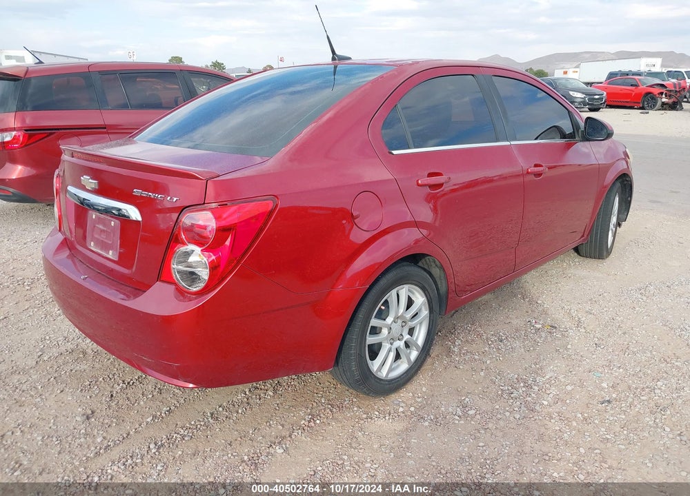 2014 CHEVROLET SONIC LT AUTO VIN: 1G1JC5SH7E4146819