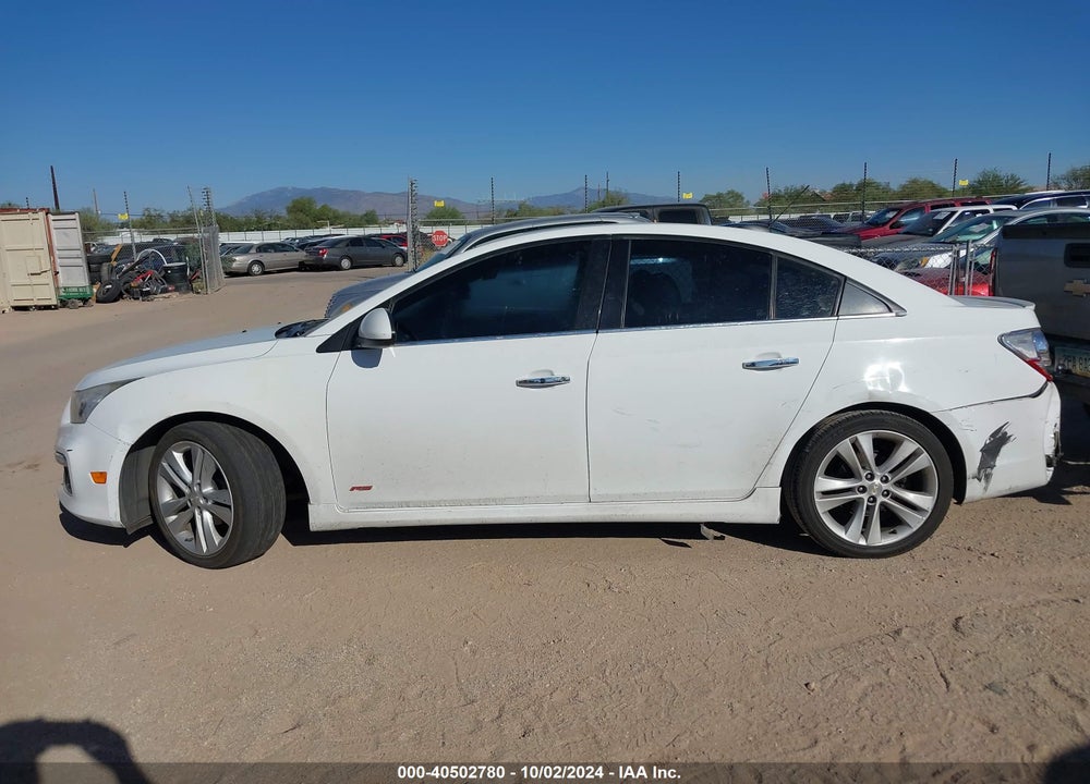 2015 CHEVROLET CRUZE LTZ VIN: 1G1PG5SB8F7218489