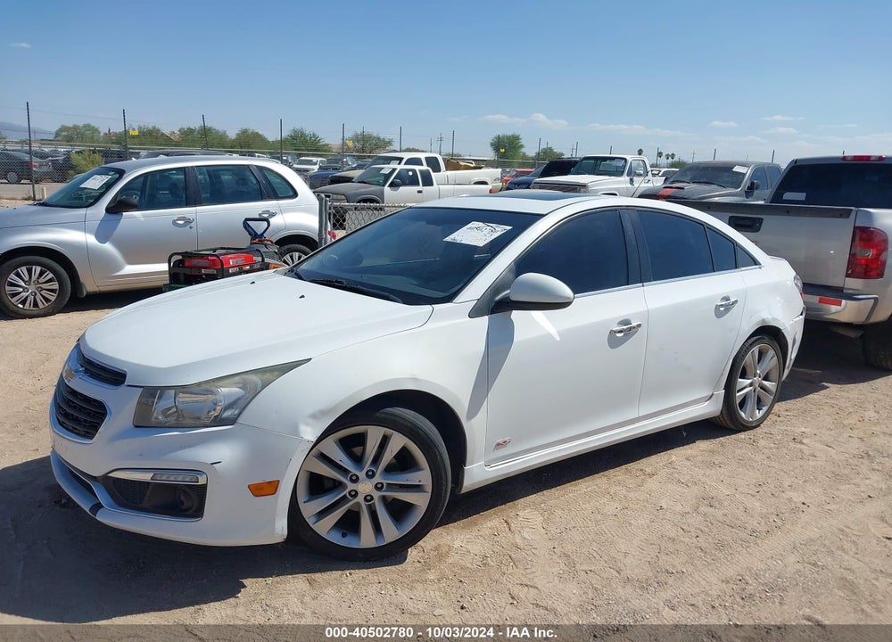 2015 CHEVROLET CRUZE LTZ VIN: 1G1PG5SB8F7218489