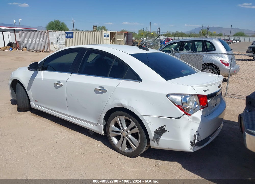 2015 CHEVROLET CRUZE LTZ VIN: 1G1PG5SB8F7218489