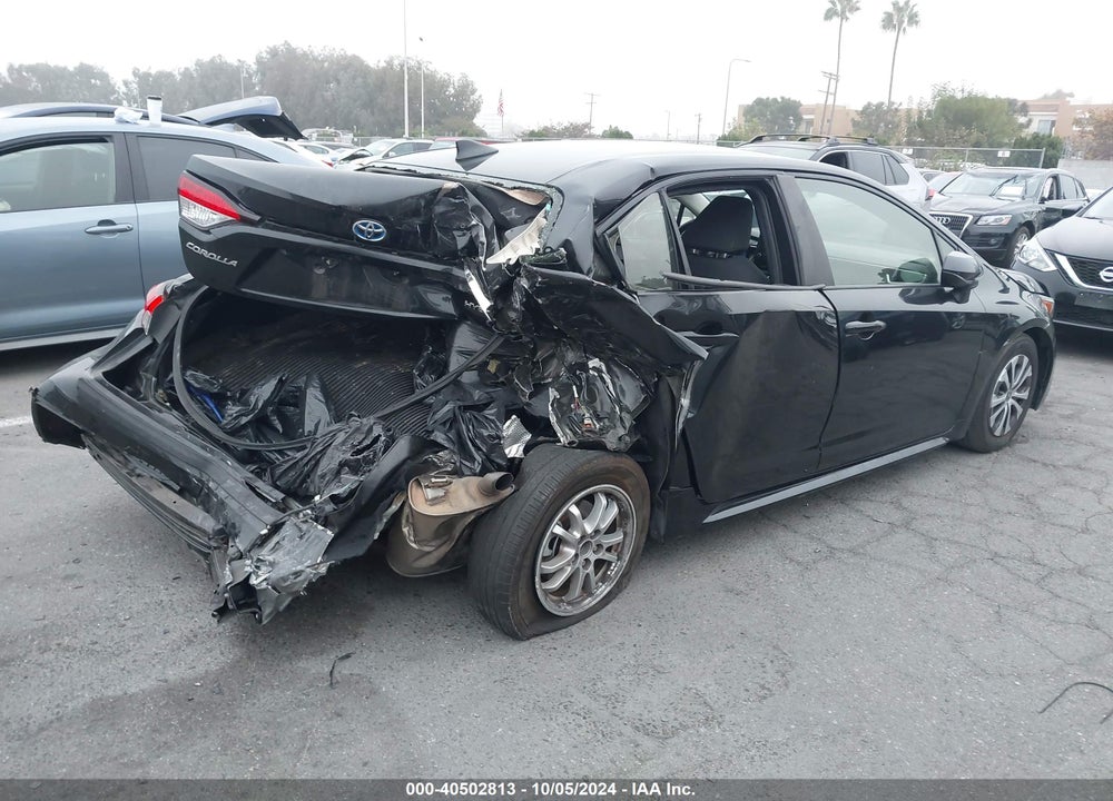2022 TOYOTA COROLLA HYBRID LE VIN: JTDEAMDE5NJ058140
