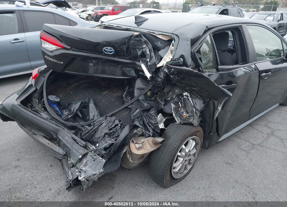 2022 TOYOTA COROLLA HYBRID LE VIN: JTDEAMDE5NJ058140