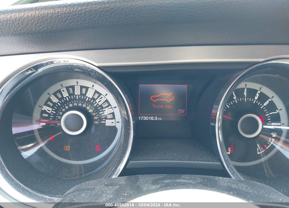 2013 FORD MUSTANG V6 PREMIUM VIN: 1ZVBP8AM4D5271251