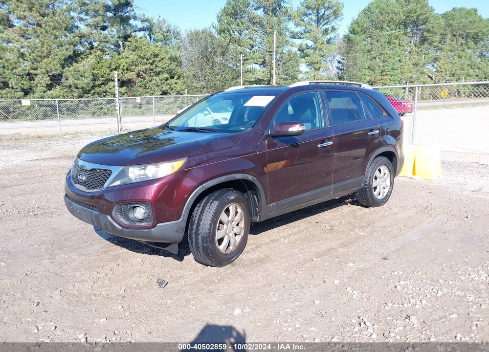 2012 KIA SORENTO LX VIN: 5XYKT3A65CG187657