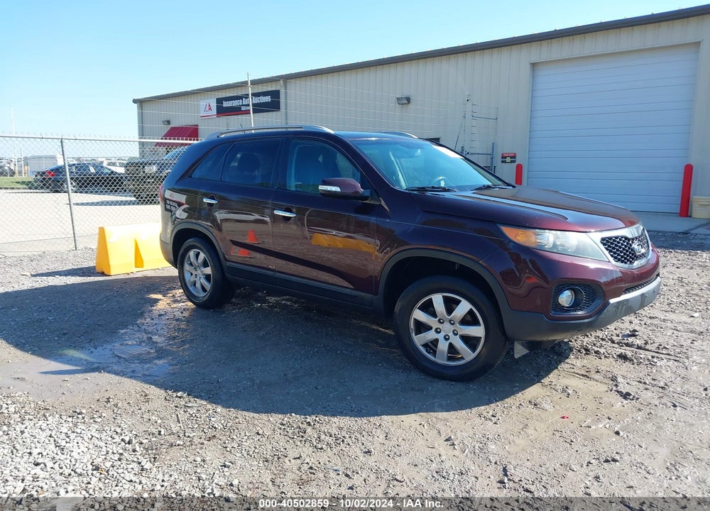 2012 KIA SORENTO LX VIN: 5XYKT3A65CG187657