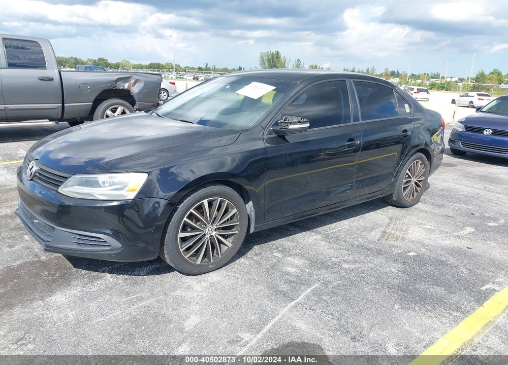 2012 VOLKSWAGEN JETTA 2.5L SE VIN: 3VWDX7AJ2CM108759