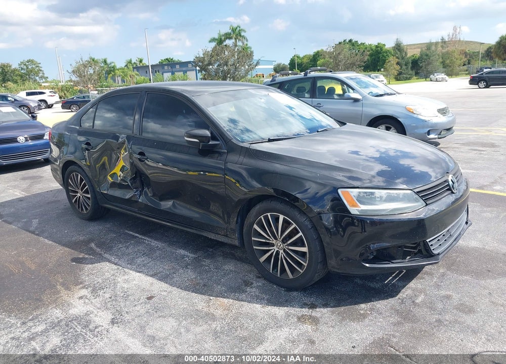 2012 VOLKSWAGEN JETTA 2.5L SE VIN: 3VWDX7AJ2CM108759
