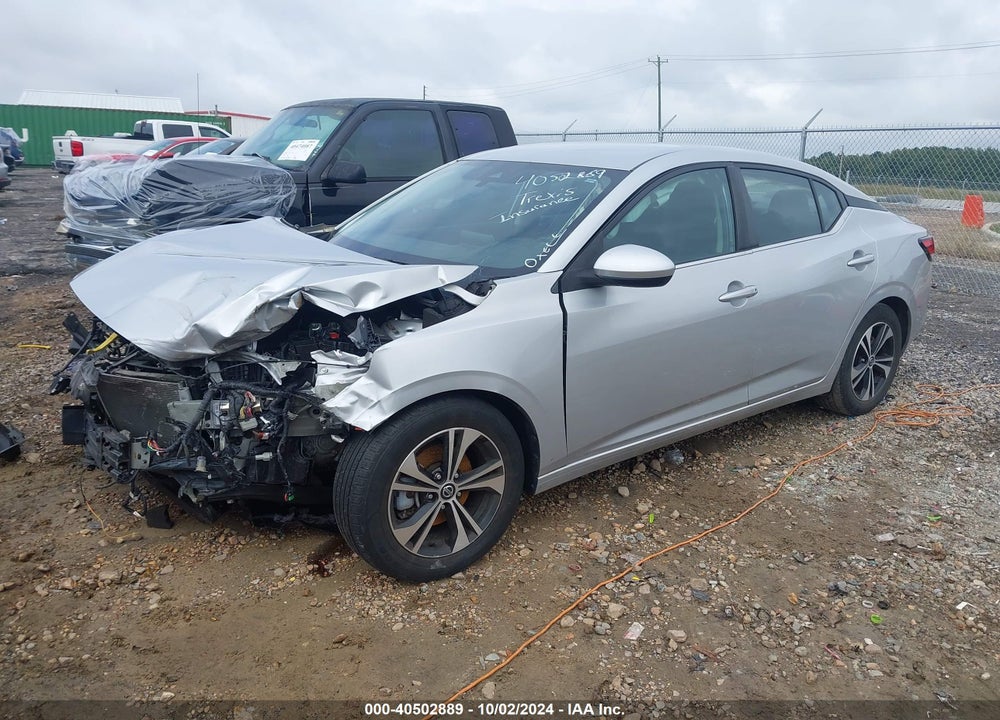 2021 NISSAN SENTRA SV XTRONIC CVT VIN: 3N1AB8CV3MY249265