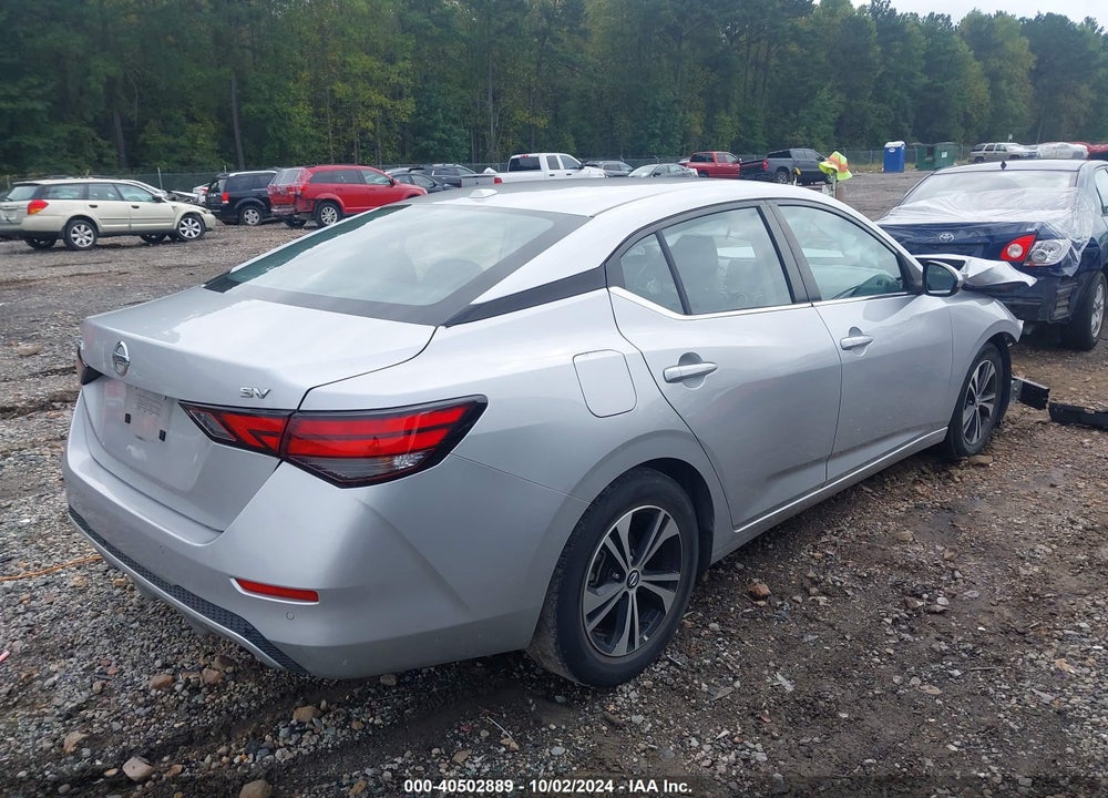 2021 NISSAN SENTRA SV XTRONIC CVT VIN: 3N1AB8CV3MY249265