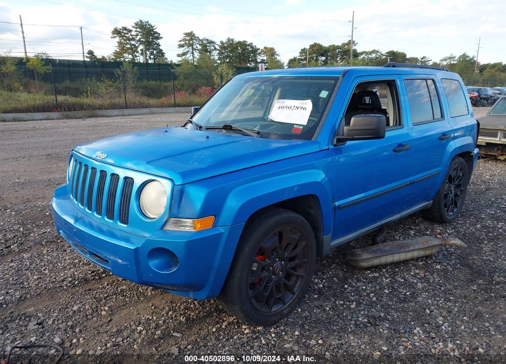 2008 JEEP PATRIOT SPORT VIN: 1J8FT28W68D721863