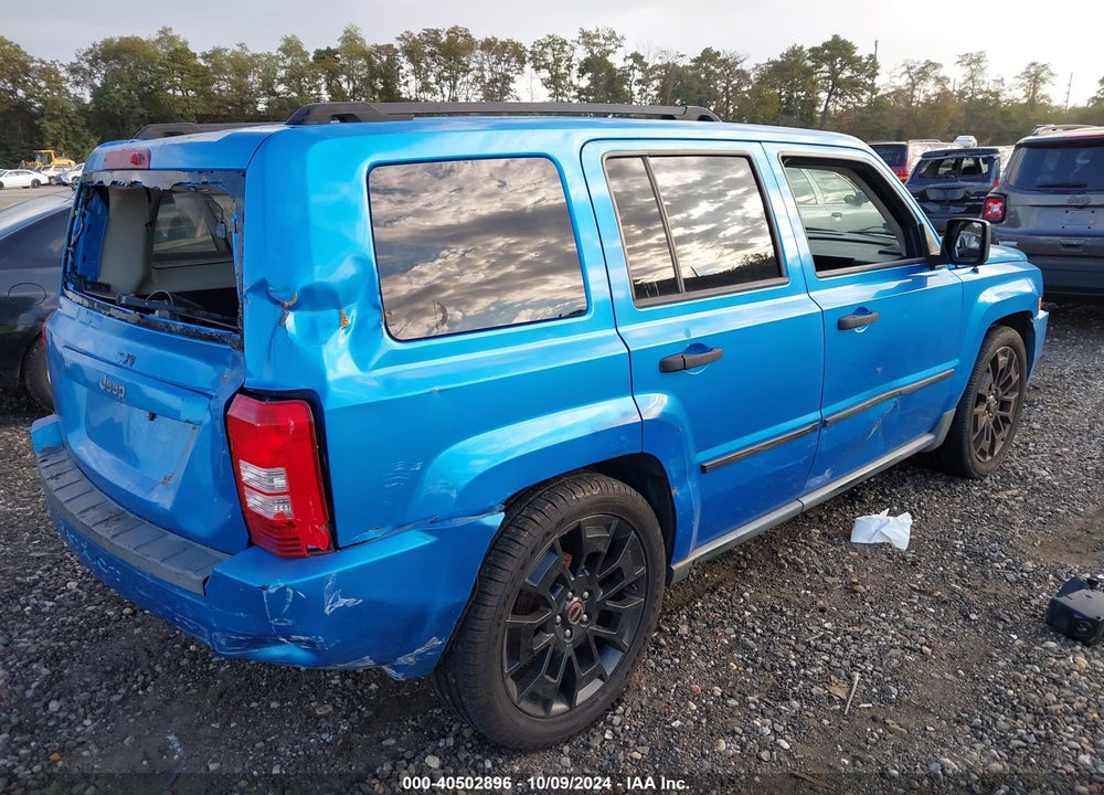 2008 JEEP PATRIOT SPORT VIN: 1J8FT28W68D721863
