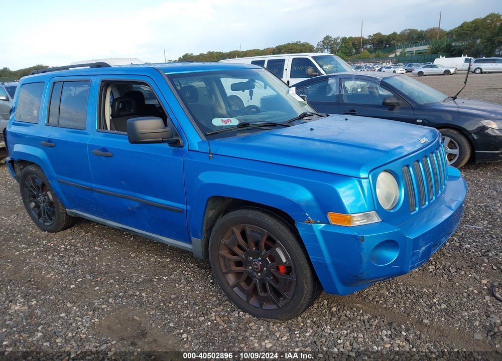 2008 JEEP PATRIOT SPORT VIN: 1J8FT28W68D721863