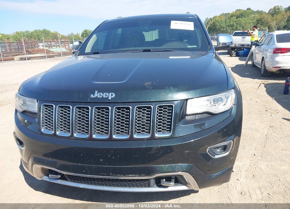 2014 JEEP GRAND CHEROKEE OVERLAND VIN: 1C4RJFCG1EC492706
