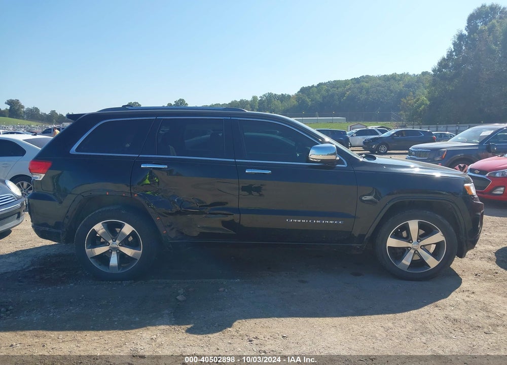 2014 JEEP GRAND CHEROKEE OVERLAND VIN: 1C4RJFCG1EC492706