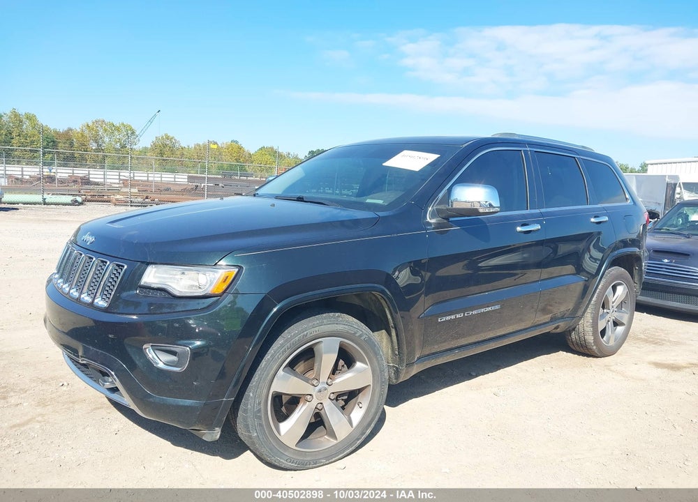 2014 JEEP GRAND CHEROKEE OVERLAND VIN: 1C4RJFCG1EC492706