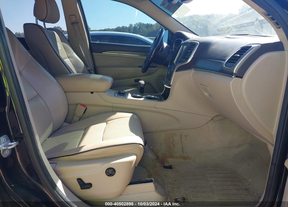 2014 JEEP GRAND CHEROKEE OVERLAND VIN: 1C4RJFCG1EC492706