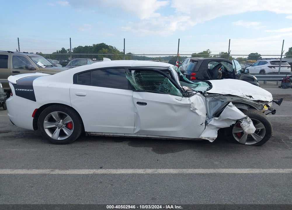 2016 DODGE CHARGER SXT VIN: 2C3CDXHG5GH355218