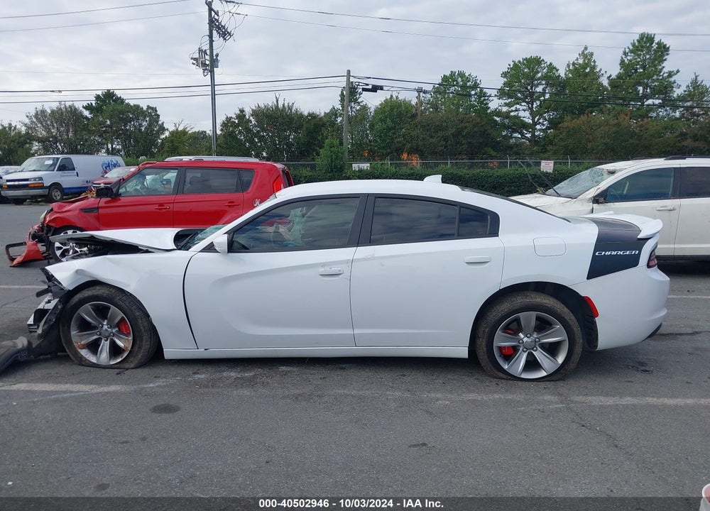 2016 DODGE CHARGER SXT VIN: 2C3CDXHG5GH355218