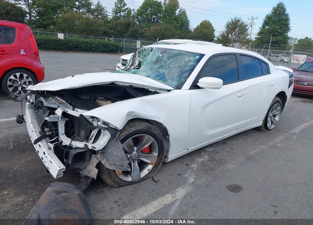 2016 DODGE CHARGER SXT VIN: 2C3CDXHG5GH355218
