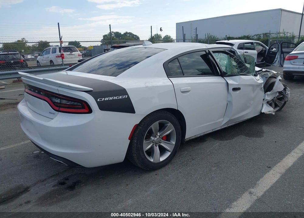 2016 DODGE CHARGER SXT VIN: 2C3CDXHG5GH355218