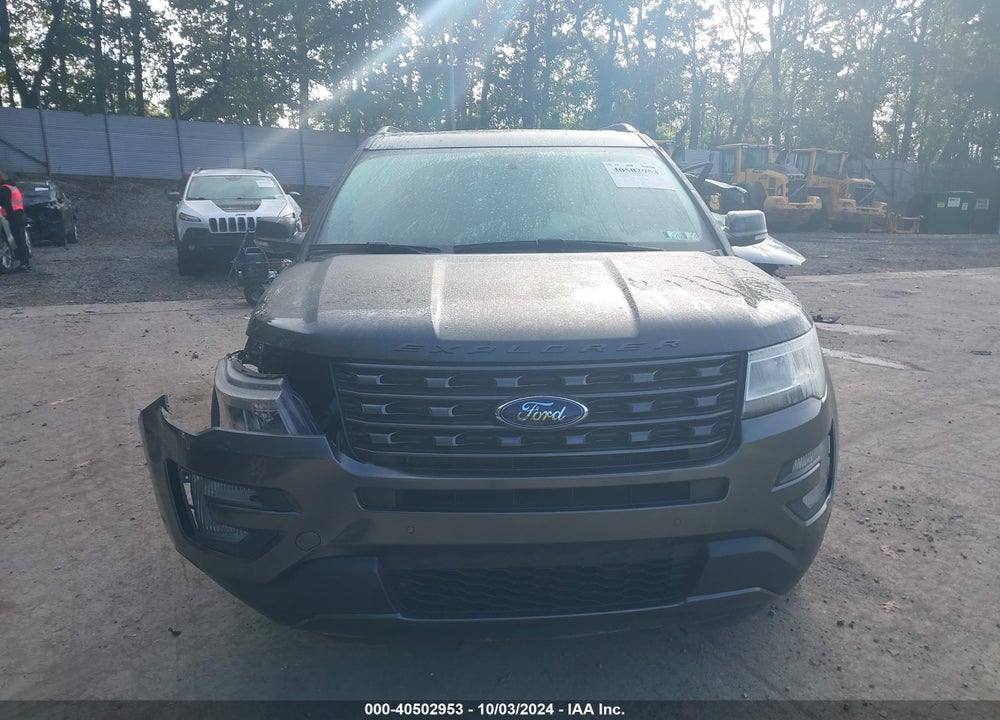 2017 FORD EXPLORER XLT VIN: 1FM5K8D84HGE20809