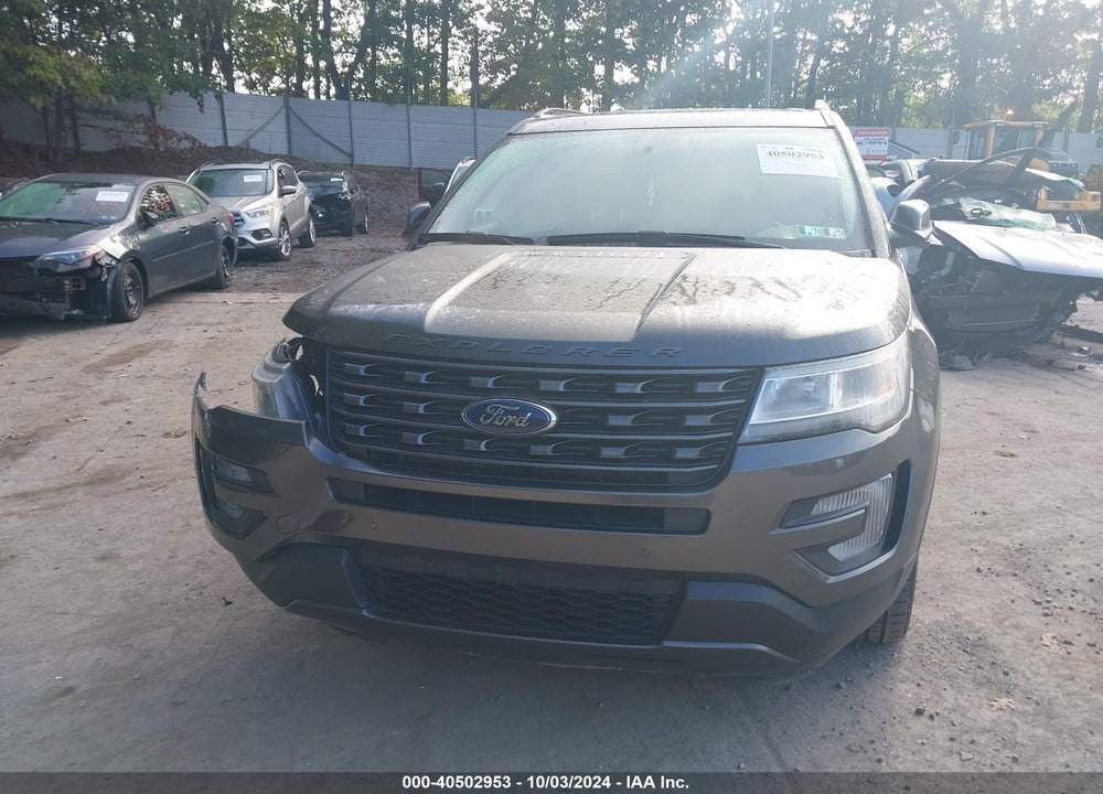 2017 FORD EXPLORER XLT VIN: 1FM5K8D84HGE20809