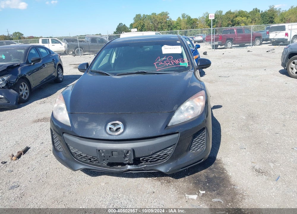 2013 MAZDA 3 I SV VIN: JM1BL1TG2D1833491