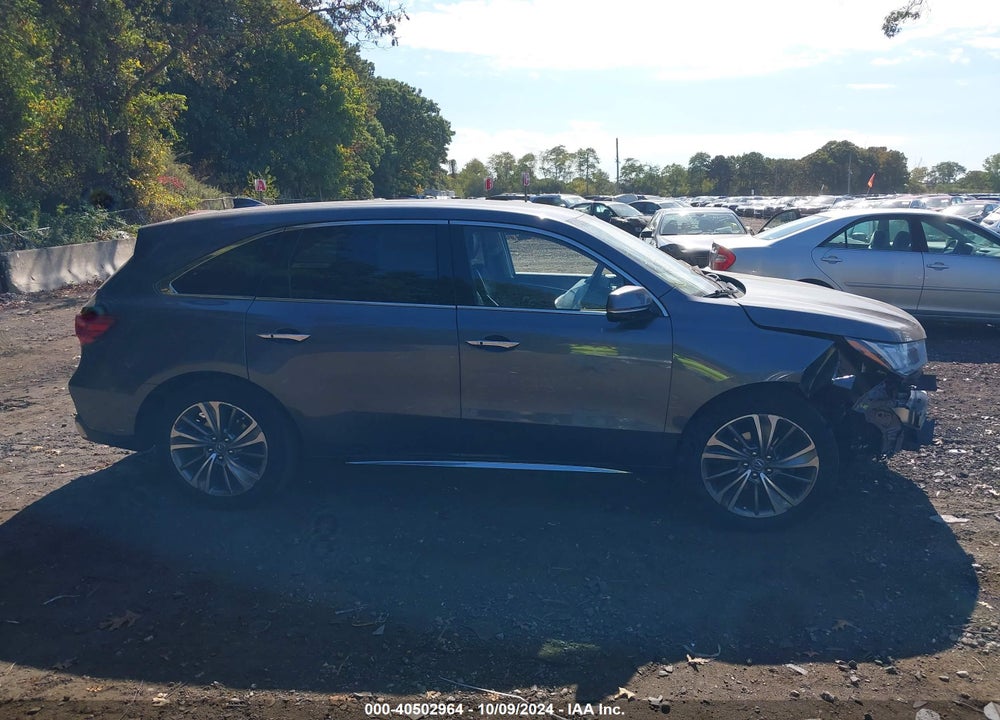 2017 ACURA MDX TECHNOLOGY   ENTERTAINMENT PKGS VIN: 5FRYD4H76HB007269