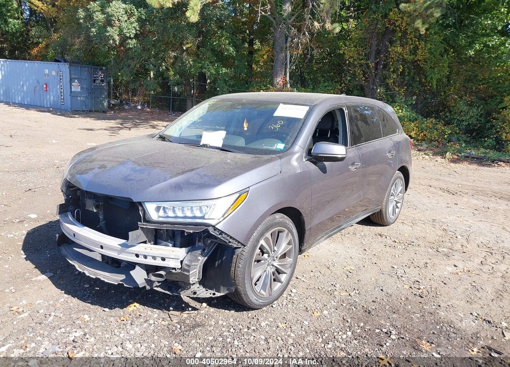 2017 ACURA MDX TECHNOLOGY   ENTERTAINMENT PKGS VIN: 5FRYD4H76HB007269