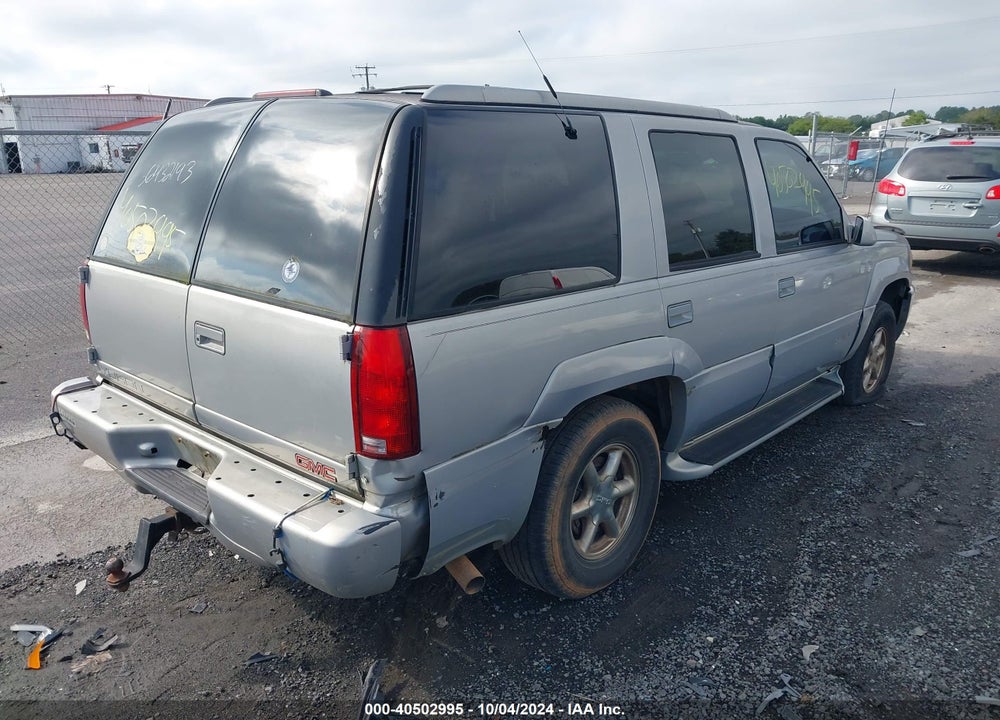 2000 GMC YUKON DENALI VIN: 1GKEK63R7YR205596