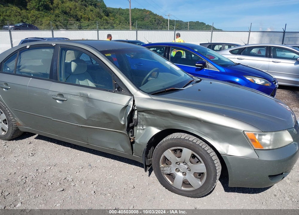 2008 HYUNDAI SONATA GLS VIN: 5NPET46C48H316439
