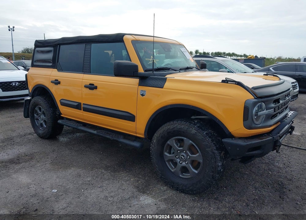 2022 FORD BRONCO BIG BEND VIN: 1FMDE5BH7NLA99730