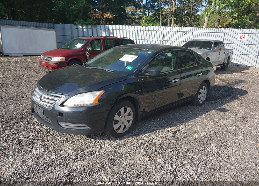 2015 NISSAN SENTRA SV VIN: 3N1AB7AP4FL657904