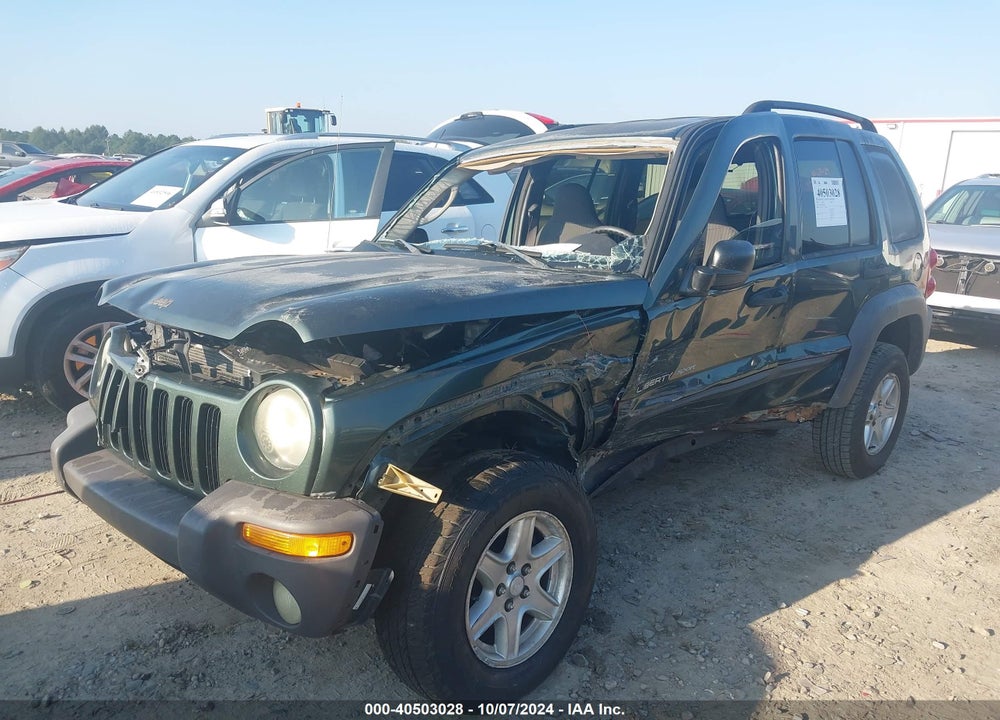2003 JEEP LIBERTY SPORT VIN: 1J4GL48K53W616940