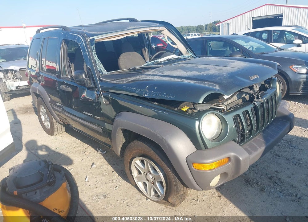 2003 JEEP LIBERTY SPORT VIN: 1J4GL48K53W616940