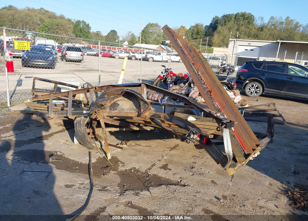 2007 CARRY ON UTILITY TRAILER VIN: 4YMUL1217V146129