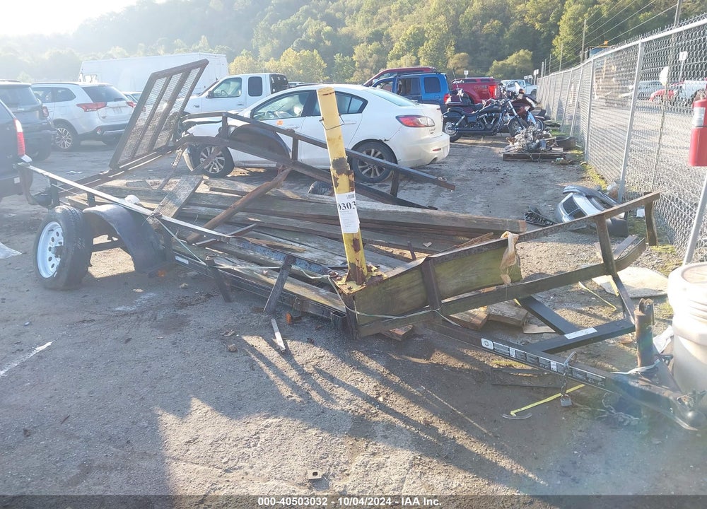 2007 CARRY ON UTILITY TRAILER VIN: 4YMUL1217V146129